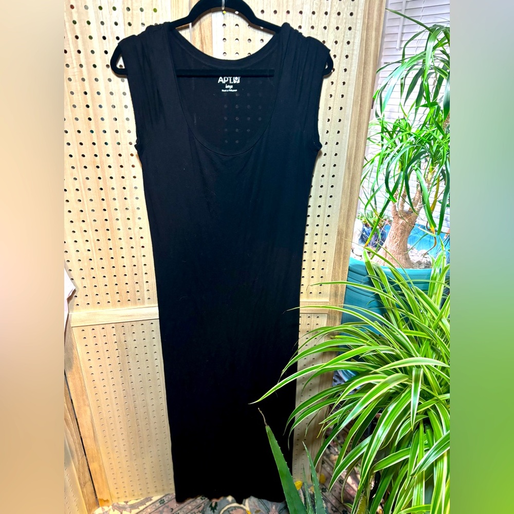 Apt 9 black maxi dress